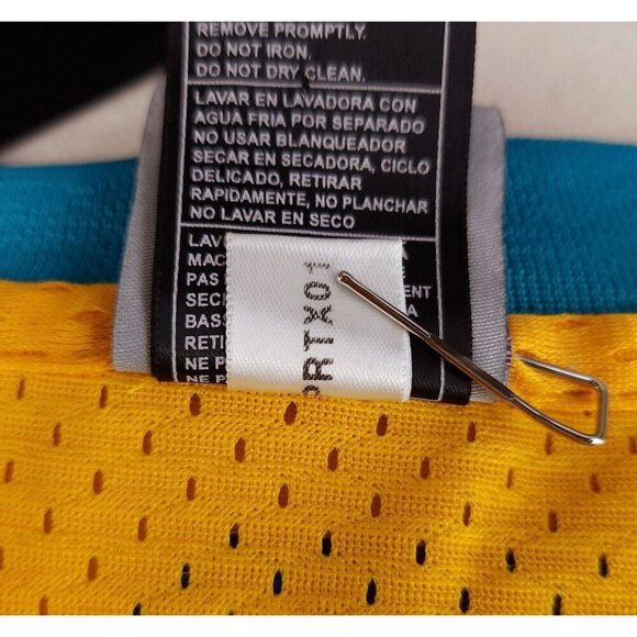 NBA Adidas New Orleans Hornets Chris Paul #3 Swingman Jersey XL Mens Yellow NWT - Picture 14 of 14